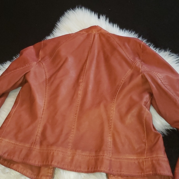 Faux Leather Jacket - Picture 3 of 4